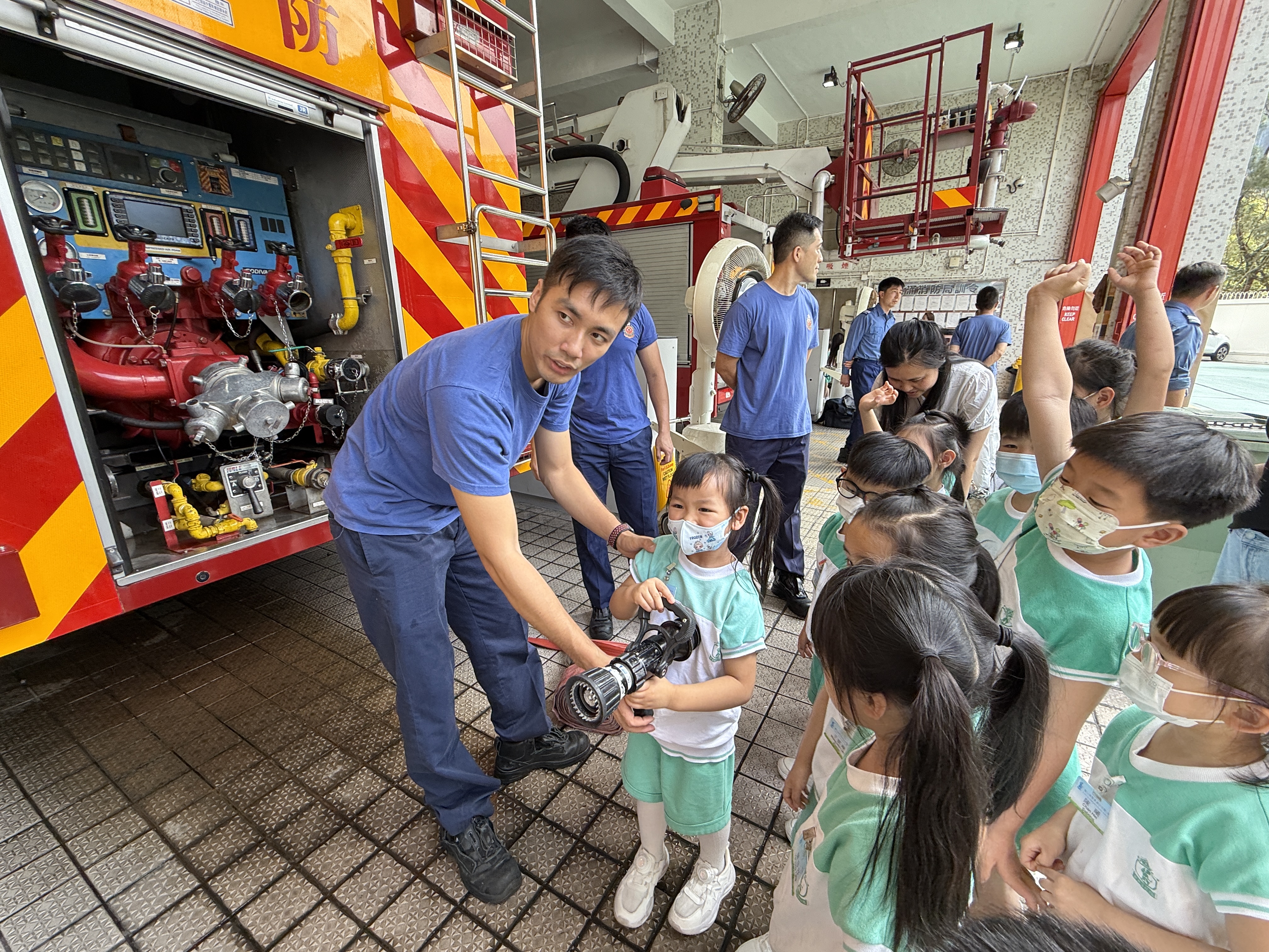 Visit the Fire station
